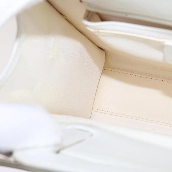 GUCCI Tote Bag Vinyl Clear Silver 001 2122 1773 Auth 143275 - Picture 12 of 16